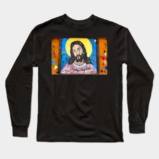 Chimayo Holy Chile sign Long Sleeve T-Shirt